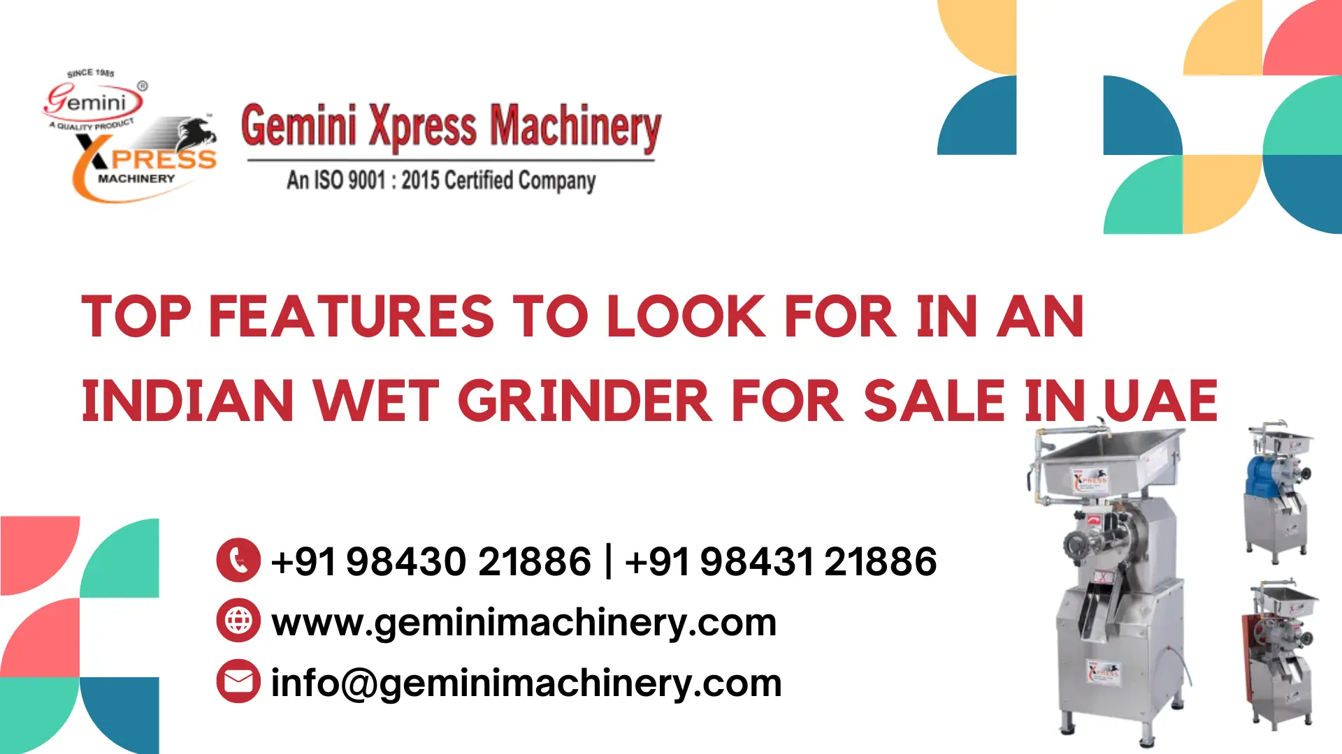 Top Features to Look for in an Indian Wet Grinder for Sale in UAE Top Features to Look for in an Indian Wet Grinder for Sale in UAE