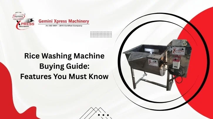 Rice Washing Machine