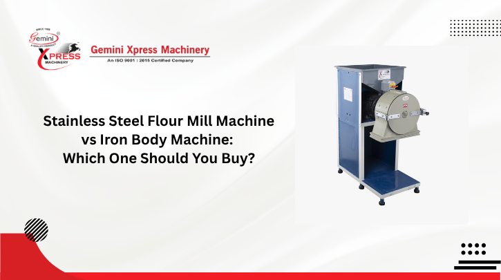 Stainless Steel Flour Mill Machine